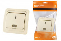 TDM Валдай перекл. проходной СУ 1 кл. 10А  сл. кость (инд.) (10!) SQ1804-0105