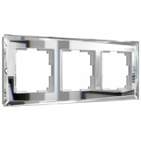 Werkel рамка СУ 3 мест. Diamant W0031220 (зеркальный) a051019