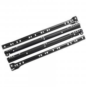 Направляющие роликовые 400/0,8 мм черный (комплект 2шт, цена за комплект) (25) StahlBuro