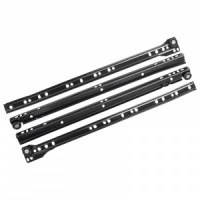 Направляющие роликовые 400/0,8 мм черный (комплект 2шт, цена за комплект) (25) StahlBuro