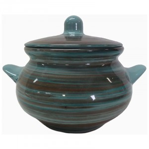 Горшок д/жаркого Русский 0,95л скандинавия (кратность 8!!!) керамика, 107231