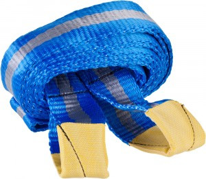 Трос буксир ЗУБР "ЭКСПЕРТ", 2 петли, сумка, 5м, 7т zu61216-7