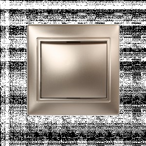 Smartbuy Венера выкл. СУ 1-клавишный 10А шампань,  (SBE-01c-10-SW1-0-c)