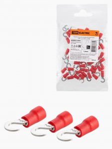 TDM Наконечник изолированный крюковой НИК 1,5–4 (50 шт.)  SQ0502-0301