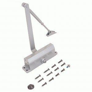 NOTEDO Доводчик дверной  DC-090 GREY до 90 кг серый (10)