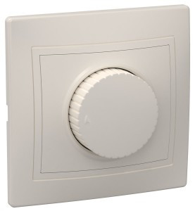 IEK КВАРТА ВСР10-1-0-ККм диммер поворот крем. EDK10-K33-03-DM