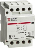 EKF Контактор модульный КМ 20А 4NО (3 мод.) km-3-20-40