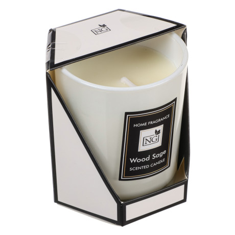 NEW GALAXY Свеча ароматизированная Home 140 гр. wood sage, white flower, bluebell, pear