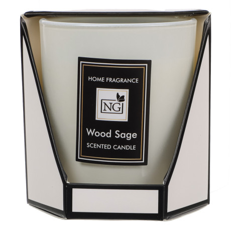 NEW GALAXY Свеча ароматизированная Home 140 гр. wood sage, white flower, bluebell, pear