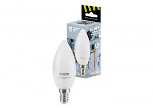 ФАЗА свеча C37 E14 12W(740lm) 5000K 4K 37х100 пластик/матовый .5038530