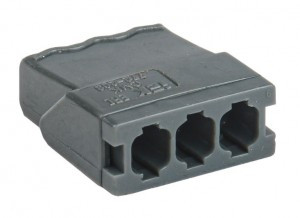 IEK клемма СМК 772-243 компакт. с пастой, 3х2,5мм2, 24А (уп.100шт, цена за шт) UKZ31-243-001