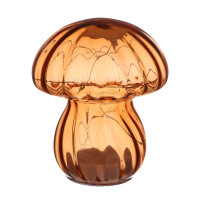 Светильник LED в виде гриба, 13,5x13,5x13,5 см, стекло, 2xААА, арт.07-43