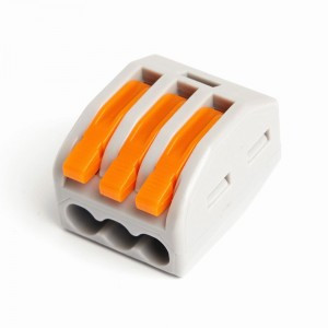 STEKKER клемма СМК с рычагом LD222-613, 3х4(6)мм2 41A (уп.30шт цена за шт) 39867