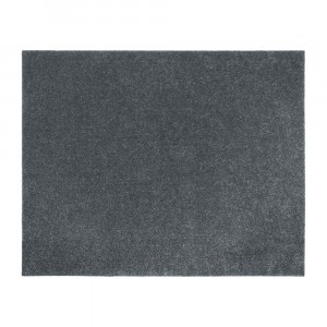 Коврик влаговпитывающий, ребристый "Nice", без борта, подложка пвх, 120*150 см VORTEX, серый