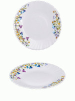 Тарелка десертная Колокольчики 19см стекло (кратность 6шт!!!) МФК MFK21064