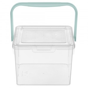 Ведро д/стирального порошка 235x210x162 мм, 5,3л прозрачный 431226301 Бытпласт