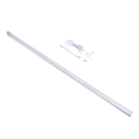 INBLOOM Светильник светодиодный для растений 87х2х3см, 45 LED, фиолетовый, 14Вт, 220В, РС, металл