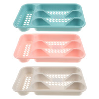 VETTA Лоток для столовых приборов, 4 секций, пластик, 33х19,5х4,5см, &quot;Кантри&quot; арт. 4845