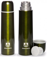 Термос Арктика 102-500, узк. горло, 0,5л (зеленый/болотный) нерж. сталь