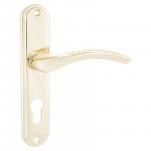 АЛЛЮР Комплект ручек 132-1 55 мм GP латунь (12,20)