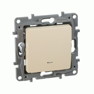 IEK ETIKA мех. выкл. СУ 1 кл. сл. кость (инд.) 672303