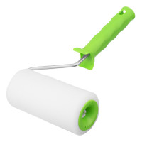 Валик &quot;Поролон&quot; с ручкой, 150 мм, D 48 мм, D ручки 6 мм Сибртех