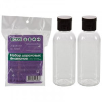 Набор дорожных флаконов Easy travel mini (2 флакона), 6956 Ecos