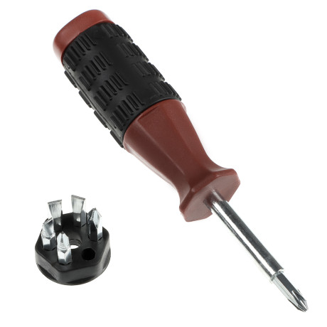 РОКОТ Отвертка с набором бит, 7 предметов