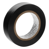 Изолента ПВХ, 15 мм х 10 м, черная, 150 мкм Matrix