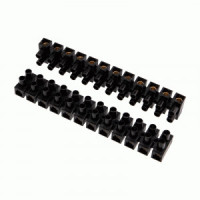 REXANT зажим винтовой ЗВИ-80 (KВ-35) 12пар, 10-35мм2, 80A, полипропилен, черный (10шт, цена за шт)