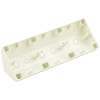 Bylectrica СТИЛЬ кор. угловая 3-местн. для установки выкл. и роз. беж., (КУ-443 беж.)