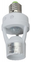 ЭРА датчик движения ИК MD 015 в патрон E27, 60W, 6м, 360гр, 10сек-5мин. IP20 8462