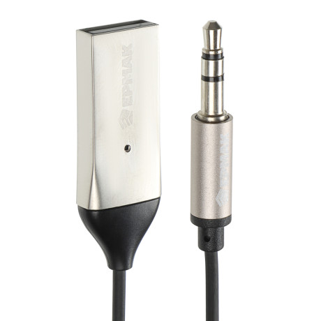 ЕРМАК Беспроводной аудиоприёмник, выход mini-jack 3,5мм, питание USB, BT5.0