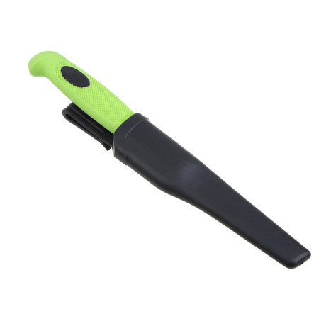 Нож универсальный для туризма и рыбалки с ножнами, тм ЕРМАК, 23,5см, 2CR13, пластик