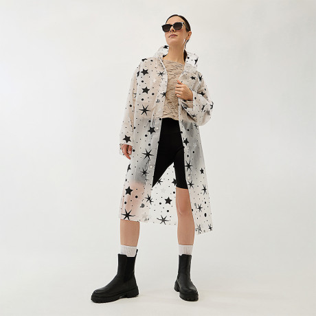 Дождевик "Звезды" тм INBLOOM, 105х62см, 110мкм, EVA