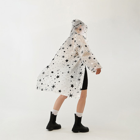 Дождевик "Звезды" тм INBLOOM, 105х62см, 110мкм, EVA