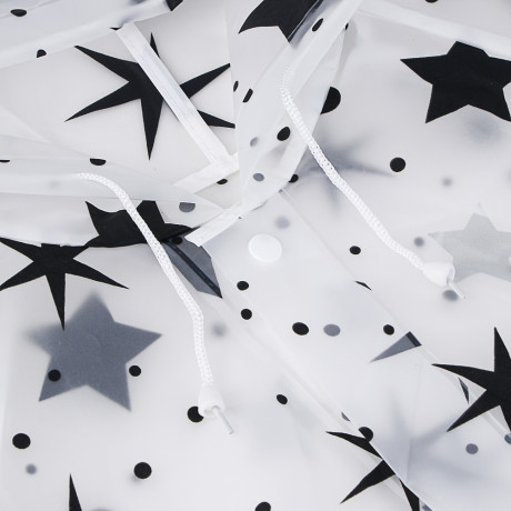 Дождевик "Звезды" тм INBLOOM, 105х62см, 110мкм, EVA