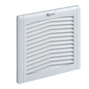 EKF PROxima Вентиляционная решётка с фильтром 124x124 мм IP54