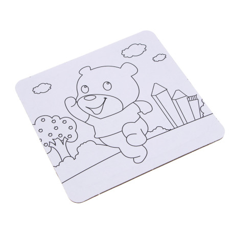 ХОББИХИТ Набор для творчества "Пазл-раскраска" 6 штук, 16,5х2,3х20см, картон, 2 дизайна