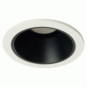 Feron cв-к встр. под лампу MR16 GU5.3, белый/черный IP44 110х50 DL3113 51365