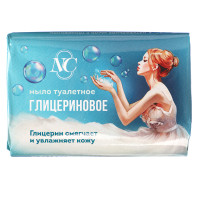 Мыло твердое туалетное Невская косметика Глицериновое, б/у, 90г