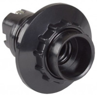 IEK патрон E14 карболит люстровый с кольцом, черный (инд.уп.) Пкб14-04-К11 EPK21-04-02-K01