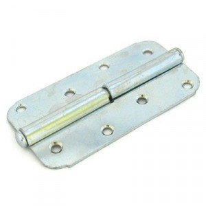 Петля накл Скобис ПН-130 цинк левая цинк белый) (40,10!!!)