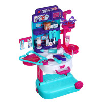 ИГРОЛЕНД Игровой набор доктора в чемодане, PP, картон, 24х13х31 см