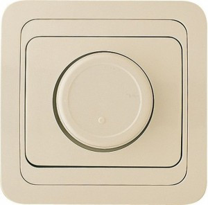 Makel Mimoza диммер.  СУ 1 мест. крем. (600 Вт) 25011 (+)