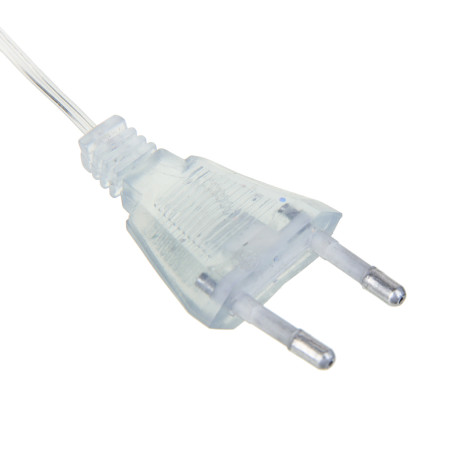 СНОУ БУМ Гирлянда эл. вьюн 9м, 40LED, шар 1,6см, мульти в диоде/RGRB, перелив, ПВХ прозрачный, 220В