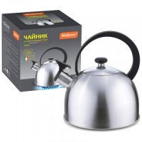 Чайник со свистком &quot;Opera&quot;, 2,5л, нерж.сталь, матовый 5179 Mallony