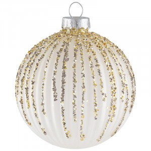 Шар "Сияние" 8см (кратность12шт!)(цена за 1шт) Волшебная страна