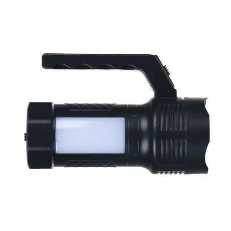 ЕРМАК Фонарь прожектор, 1 СОВ + LED, 800мАч, вилка 220В, 62х91х145 мм, 2 режима, пластик