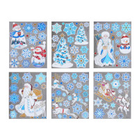 СНОУ БУМ Наклейка 26x37 см, ПВХ